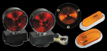Incandescent clearance, marker, and utility lights